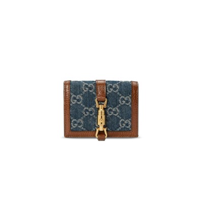 GUCCI JACKIE 1961 CARD CASE WALLET 645536 (11*8.5*3cm)